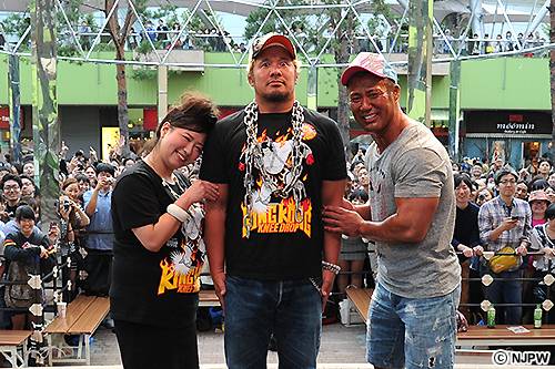 結婚します アジアン馬場園さんと本間朋晃が真壁刀義 争奪戦 激情プロレスリング Dvdもアピール 新日本プロレスリング