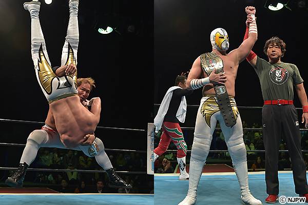 CMLL世界ライトヘビー級選手権は、“挑戦者”OKUMURAが肉迫するも、“王者”オロが大逆転勝利!【1.17新木場結果】 ｜ 新日本プロレスリング