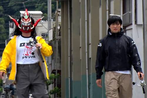 無料配信 テレビ朝日の 釣り動画 サイト Bite の 闘いの釣りランド に獣神サンダー ライガーと田中翔が登場 新日本プロレスリング