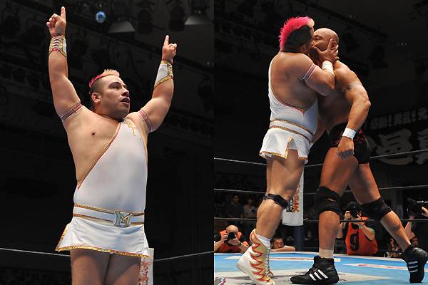 かわいこちゃん がやってきた マキシモが新日本に再上陸 新日本プロレスリング