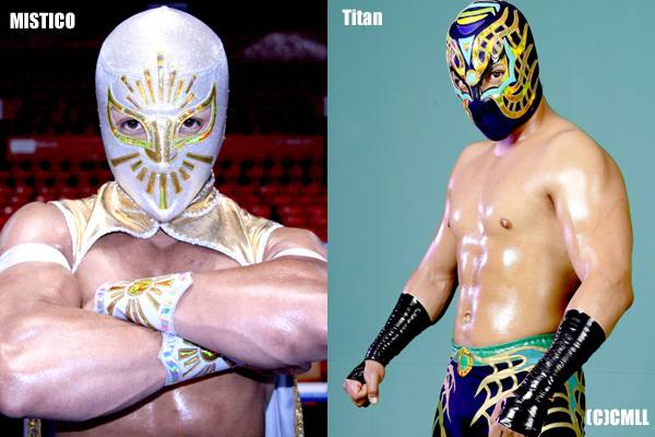 ミスティコ（CMLL）試合用マスク メキシコカラー 新日本プロレス