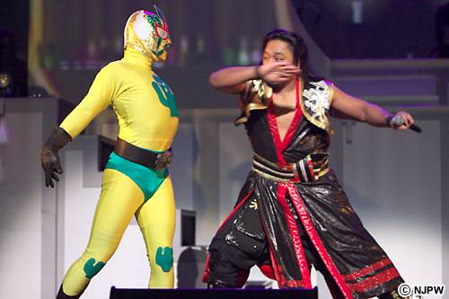 後藤選手が ミルキィ ホームズ ライブツアー に参戦 新日本プロレスリング 後藤選手が ミルキィ ホームズ ライブツアー に参戦 新日本プロレスリング