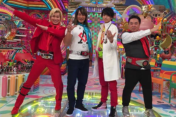 11月27日 日 テレビ朝日系列にて放送 日曜もアメトーク 仮面ライダー芸人 に 棚橋弘至が出演 新日本プロレスリング