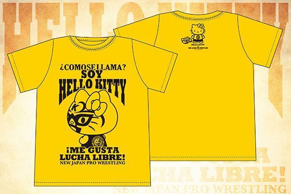 ルチャの祭典”開催を記念してハローキティコラボTシャツに新作