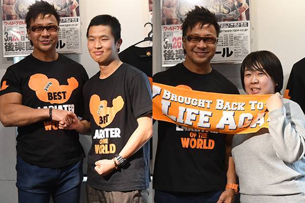 闘魂SHOP水道橋店に小島聡選手が登場！大盛況の撮影会に「本当に