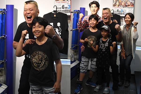 闘魂SHOP水道橋店にて、天山広吉が撮影会を開催！全国の猛牛ファンが大