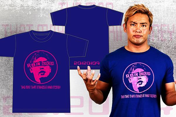 G127】G1開幕に先駆けて闘魂SHOP通販で先行発売!!『オカダ 新作Tシャツ