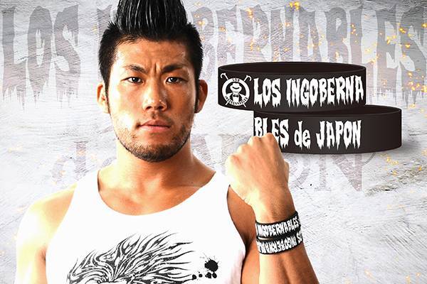 7 22 土 後楽園大会から緊急発売 Sanada選手とl I Jの シリコンラバーバンド が2種同時完成 G127 新日本プロレスリング