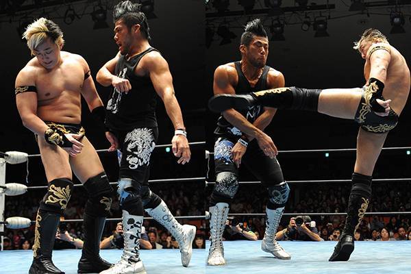 貴重 KAIENTAI DOJO 他 DVD 大量セット プロレス MXからSkull Endの連携技で、SANADA&BUSHI組が快勝！試合後、梶トマト