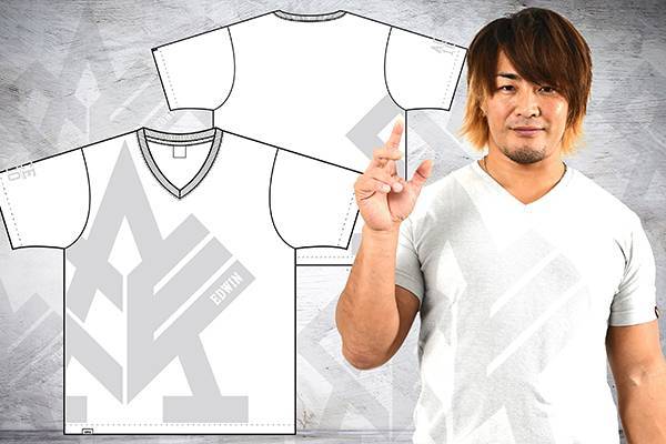 闘魂SHOP通販サイト限定!! EDWINコラボに『棚橋Vネック