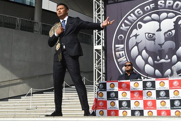 アリーナ3列‼️新日本プロレス レッスルキングダム10 パイプ椅子