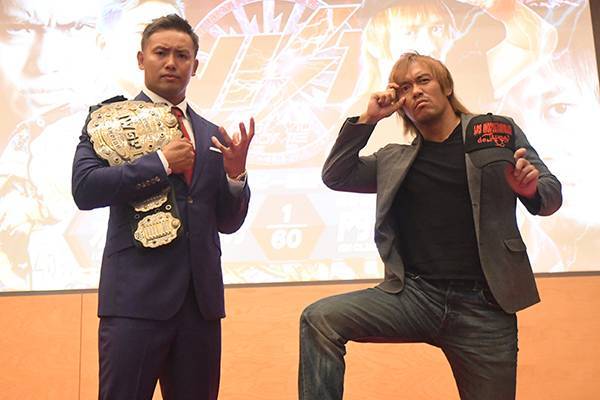WK12】“頂上対決”へ向け、オカダvs内藤が開戦!!「内藤さんは、レスラー