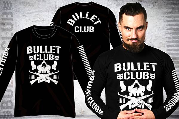 闘魂SHOP通販&水道橋店限定アイテム！BULLET CLUBの長袖Tシャツが2種類
