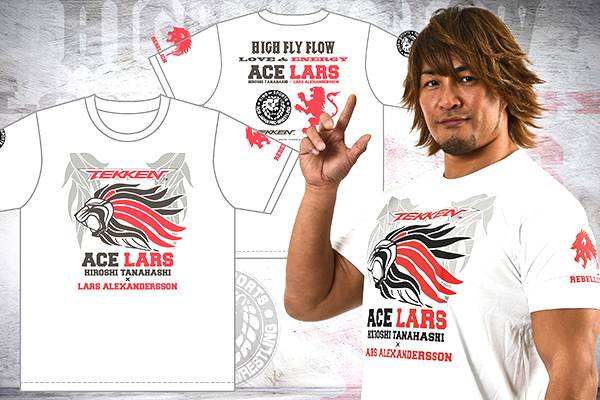 【未開封】『棚橋弘至主演 パパは悪者チャンピオン団体Tシャツ』Lサイズ 9月5日(水)名古屋大会から映画『パパはわるものチャンピオン