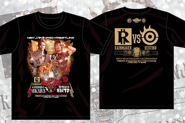 『棚橋vsオカダ』2013レッスルキングダム対戦記念Tシャツ 棚橋vsオカダ』2013レッスルキングダム対戦記念Tシャツ - メルカリ