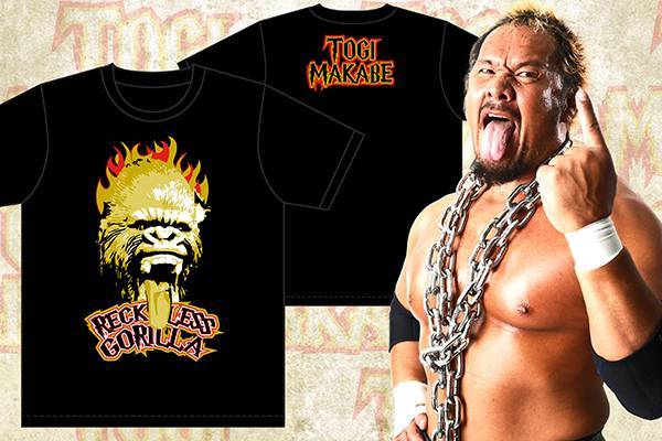 3月6日（火）大田区大会から発売!!『真壁刀義「RECKLESS GORILLA」T