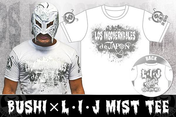 8月4日（土）大阪大会から発売！進化するケニーの新作Tシャツ！BUSHI T