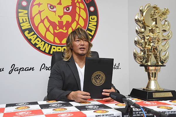 G128】『G1』覇者・棚橋が1.4東京ドームIWGP挑戦権利証を獲得！ 完全