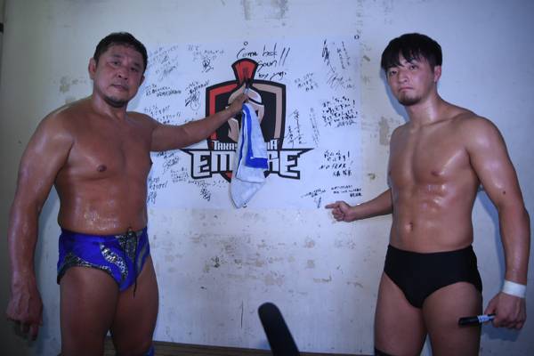 バトル・ニュース｜試合速報・結果｜アジャ、HARASHIMAの協力を