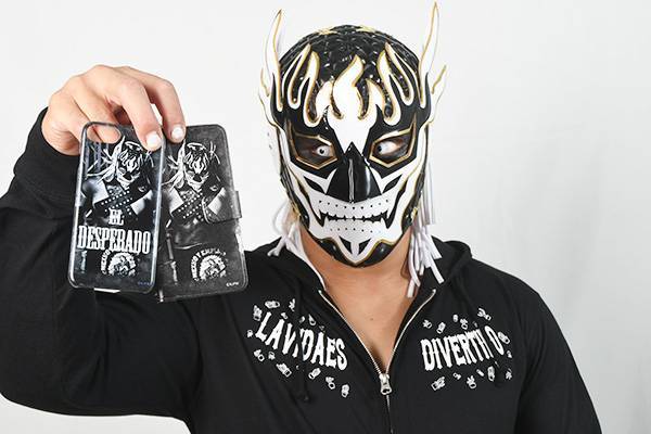 新日本プロレス エル・デスペラード コインケース シンニチプレミアムストア】缶ケースもクール！エル