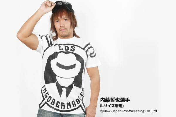 新日本プロレス ライオンマークTシャツ 内藤哲也 直筆サイン