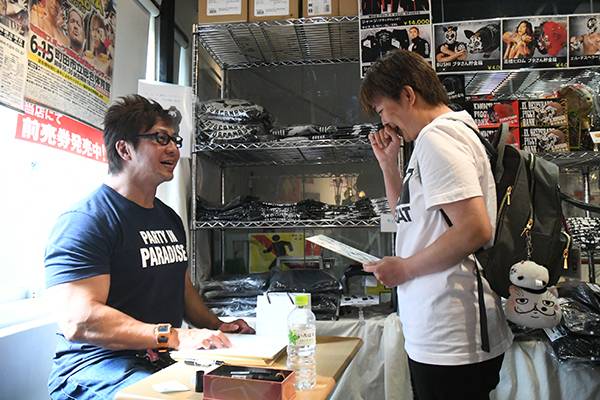 皆さんから勇気、元気をもらえ、あらためてありがたいと思います