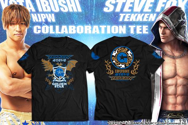 新日本プロレス×鉄拳「飯伏幸太×スティーブ・フォックス」T