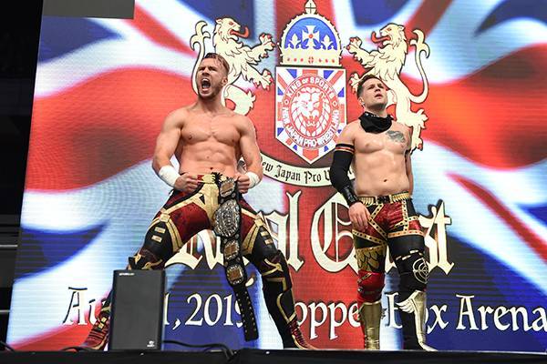 Njpw Royal Quest イギリス ロンドン ザ カッパーボックス 第3試合 終了後 新日本プロレスリング