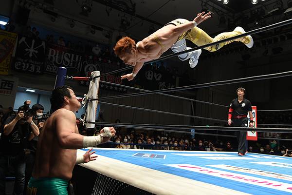 NEW JAPAN ROAD – 東京・後楽園ホール 2020/2/20 – 第6試合 60分1本 