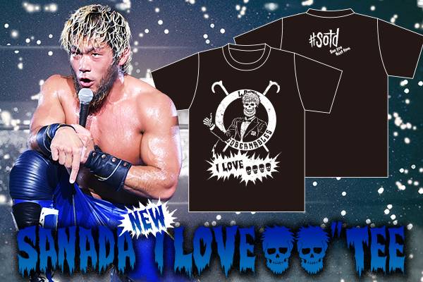 内藤哲也、SANADA、鷹木信悟の新作グッズを闘魂SHOP通販サイトで販売
