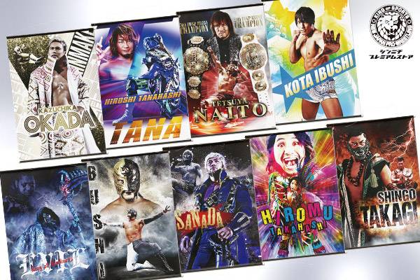 新日本プロレス B2タペストリー オカダ・カズチカ 2020 シンニチプレミアムストア】B2サイズの新作タペストリー登場！ | 新