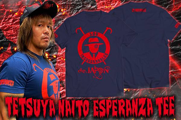 8/22発売！】内藤哲也選手の新作『Esperanza Tシャツ2種』の予約