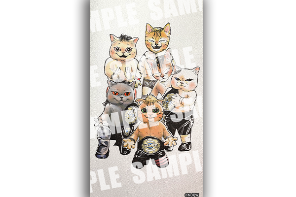 今週は二階堂綾乃さんが描く Chaos 猫 スマホサイトで配信中の 新日本学園 女子イラスト部 は毎週木曜更新 スマホサイトで今すぐダウンロード 新日本プロレスリング