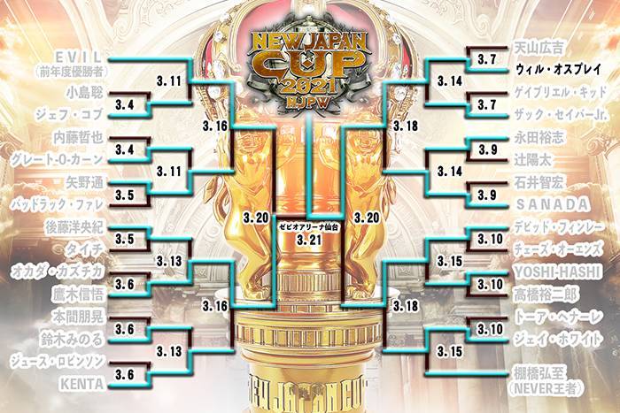 New Japan Cup 21 特設 新日本プロレスリング New Japan Cup 21 特設 新日本プロレスリング