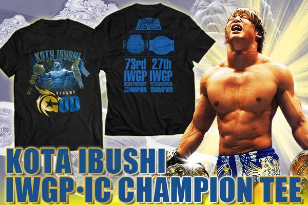 新日本プロレス　飯伏幸太　G1 優勝 記念　Tシャツ　新品 未開封　限定　完売品 9/15別府&9/16鹿児島で『飯伏幸太 G1優勝記念Tシャツ』ほか多数