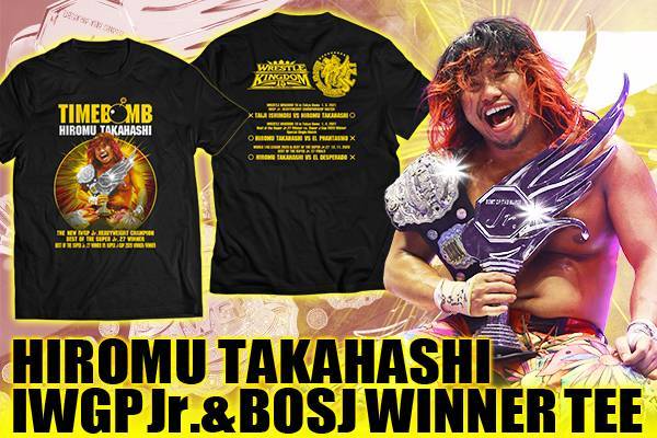 新日本プロレス 高橋ヒロム TEKKEN BOMBキャラクターTシャツ XL 2025年