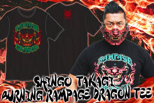 SANADA、鷹木信悟の新作Tシャツが完成！ | 新日本プロレスリング株式会社