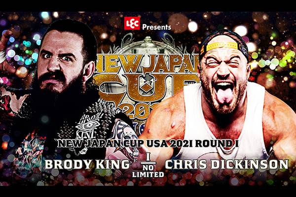 4月10日（土）11時～『NEW JAPAN CUP USA』開幕！】メインは、ブロディ