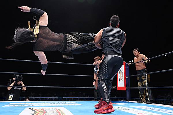 Road To レスリングどんたく 21 神奈川 横浜武道館 21 4 10 第3試合 分1本勝負 新日本プロレスリング