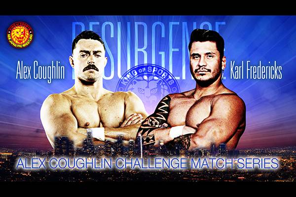 【日本時間・8月15日（日）『RESURGENCE』ロス大会の第2弾カード決定！】アレックス・コグリンが“同期”カール・フレドリックスと一騎