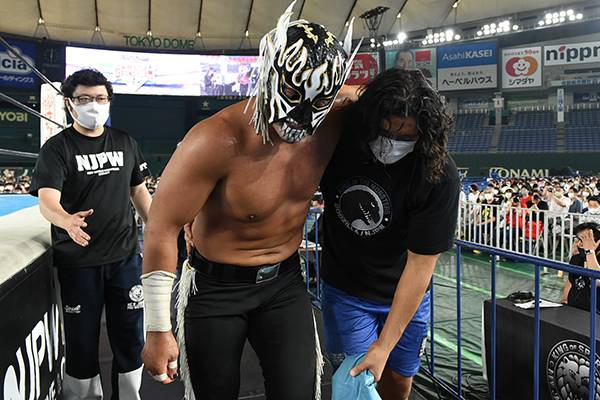 Wrestle Grand Slam In Tokyo Dome 東京 東京ドーム 21 7 25 第2試合後 新日本プロレスリング Wrestle Grand Slam In Tokyo Dome 東京 東京ドーム 21 7 25 第2試合後 新日本プロレスリング