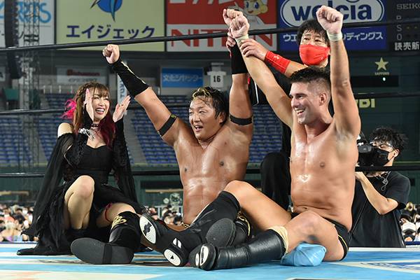 Wrestle Grand Slam In Tokyo Dome 東京 東京ドーム 21 7 25 第4試合後 新日本プロレスリング Wrestle Grand Slam In Tokyo Dome 東京 東京ドーム 21 7 25 第4試合後 新日本プロレスリング