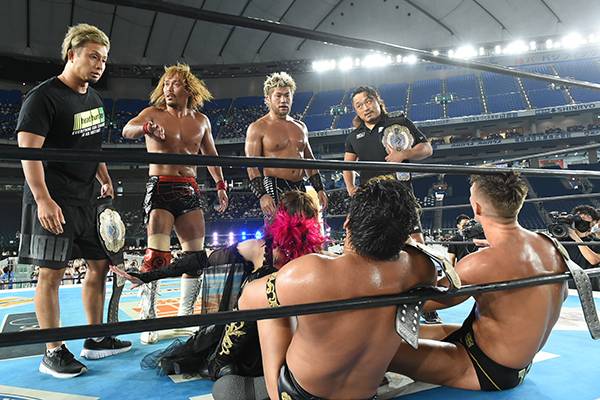 Wrestle Grand Slam In Tokyo Dome 東京 東京ドーム 21 7 25 第4試合後 新日本プロレスリング Wrestle Grand Slam In Tokyo Dome 東京 東京ドーム 21 7 25 第4試合後 新日本プロレスリング