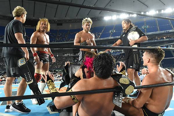 Wrestle Grand Slam In Tokyo Dome 東京 東京ドーム 21 7 25 第4試合後 新日本プロレスリング Wrestle Grand Slam In Tokyo Dome 東京 東京ドーム 21 7 25 第4試合後 新日本プロレスリング