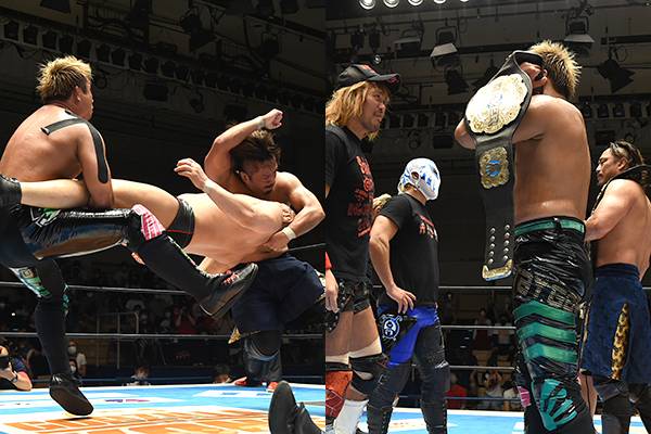 35分越えの壮絶死闘！最後は後藤＆YOSHI-HASHIが鈴木を沈めて、NEVER6