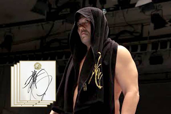 新日本プロレス 鈴木みのる直筆サイン入りバスタオル完全版