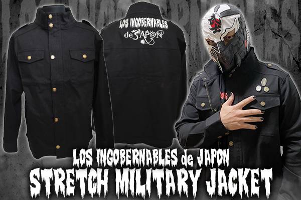 闘魂SHOP通販サイト限定！『L・I・J ストレッチミリタリーシャツ 