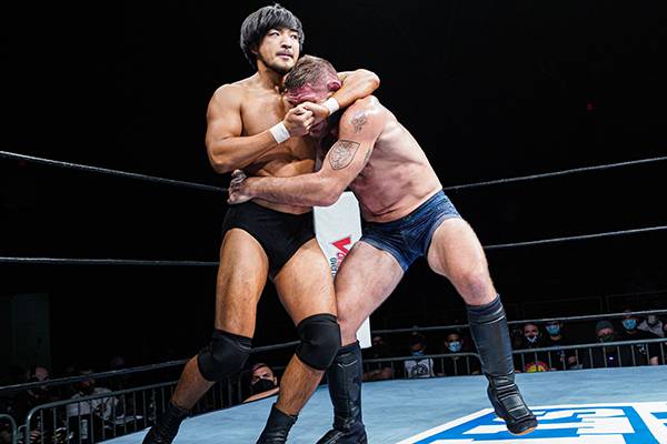 Autumn Attack Curtis Culwell Center テキサス州ダラス フォートワース 21 9 25 第2試合 30分1本勝負 Strong無差別級選手権試合 新日本プロレスリング