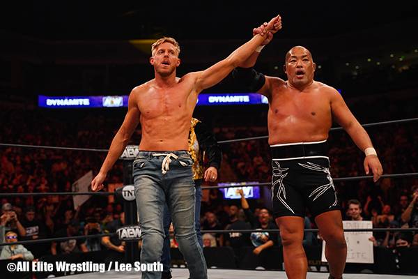 あの石井智宏がAEWマットに初登場！ オレンジ・キャシディとの“超異色