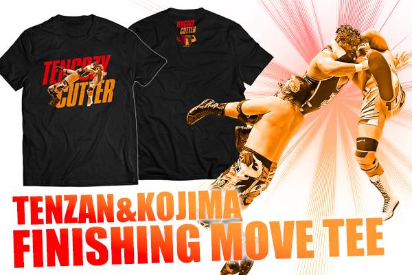 WTL&BOSJ】テンコジ必殺技Tシャツ、バッドラック・ファレ選手の